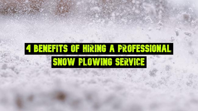 The Benefits And Drawbacks Of Professional Snow Removal Services