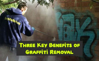 Three Key Benefits of Graffiti Removal