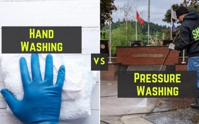 Hand Washing vs Pressure Washing