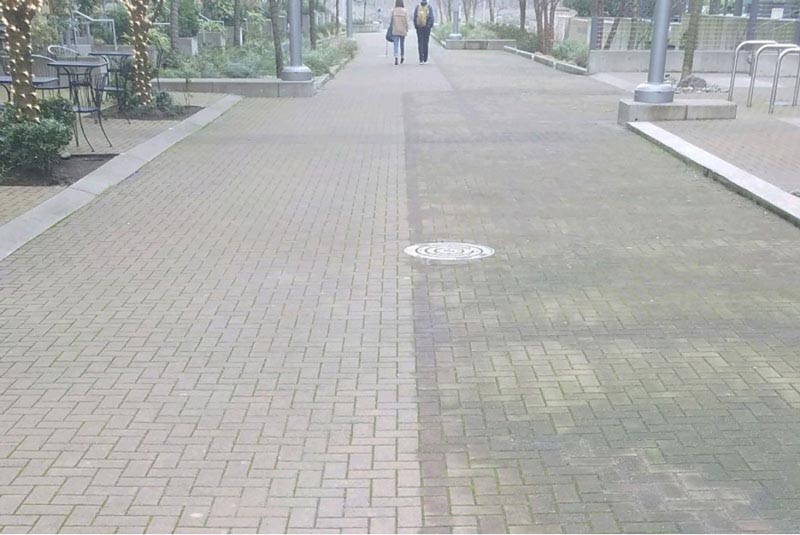 Process Of Cleaning Sandin vs Groutedin Pavers