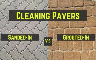 The Process Of Cleaning Pavers