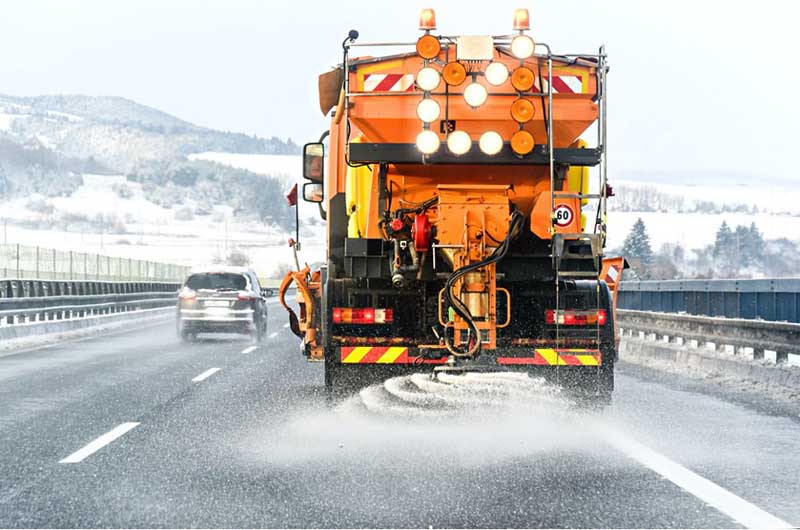 Fleet washing in winter