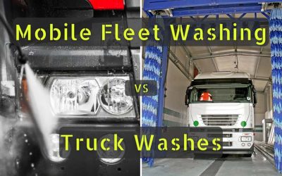 Mobile Fleet Washing vs Truck Washes