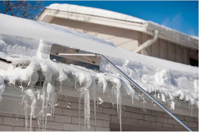 Tips for Safely Removing an Ice Dam