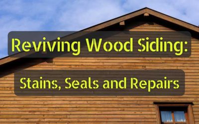 Reviving Wood Siding: Stains, Seals, and Repairs