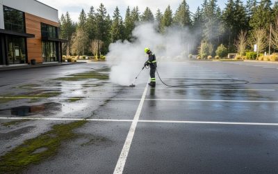Parking Lot Power Washing in Portland & Vancouver: The 2026 Business Owner’s Guide
