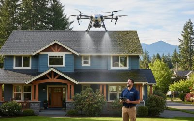 Drone Roof Cleaning in Portland: The 2026 Guide to Modern Moss Removal